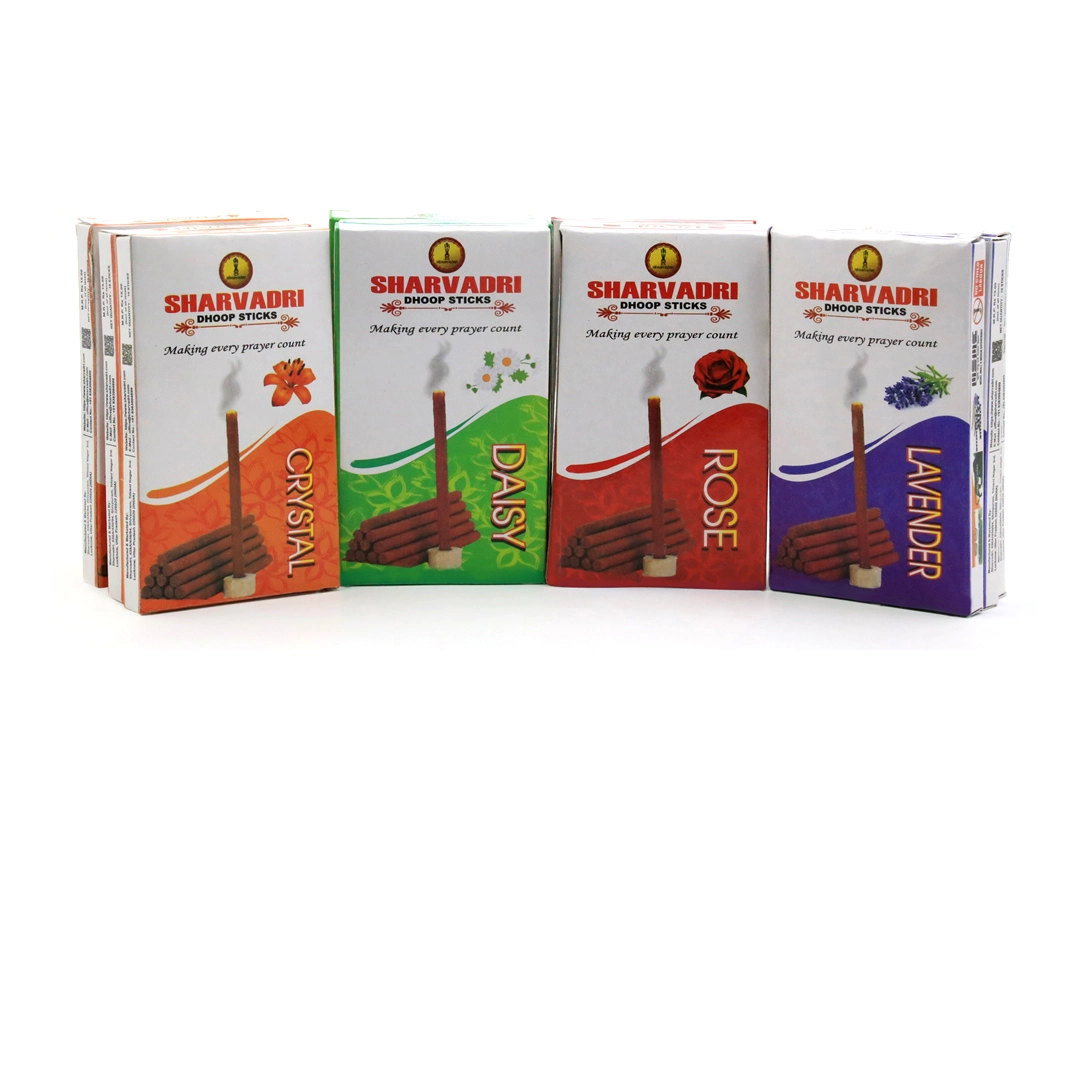 Dhoop Sticks – Crystal, Daisy, Lavender, Rose