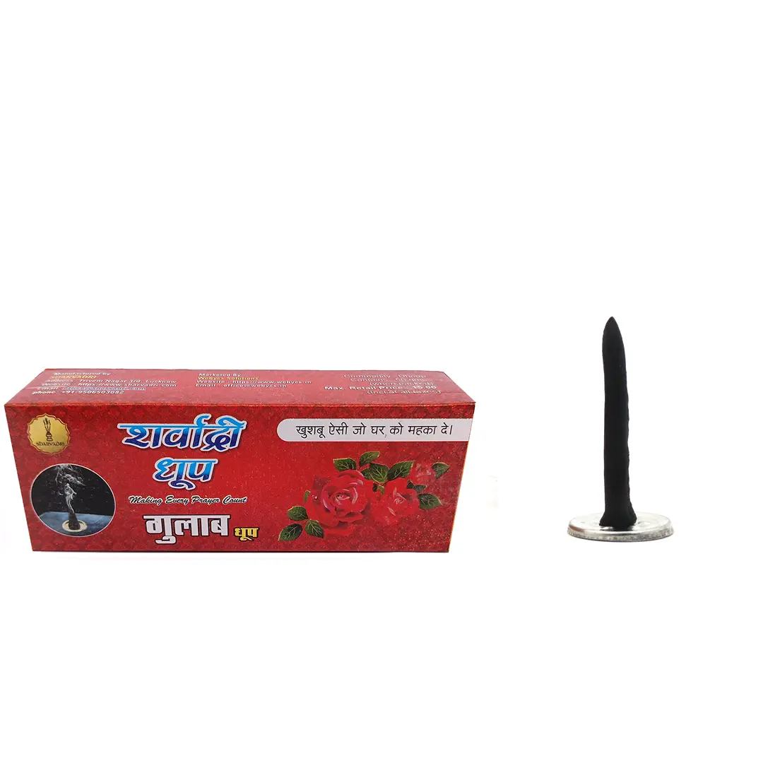 Rose Wet Dhoop Sticks
