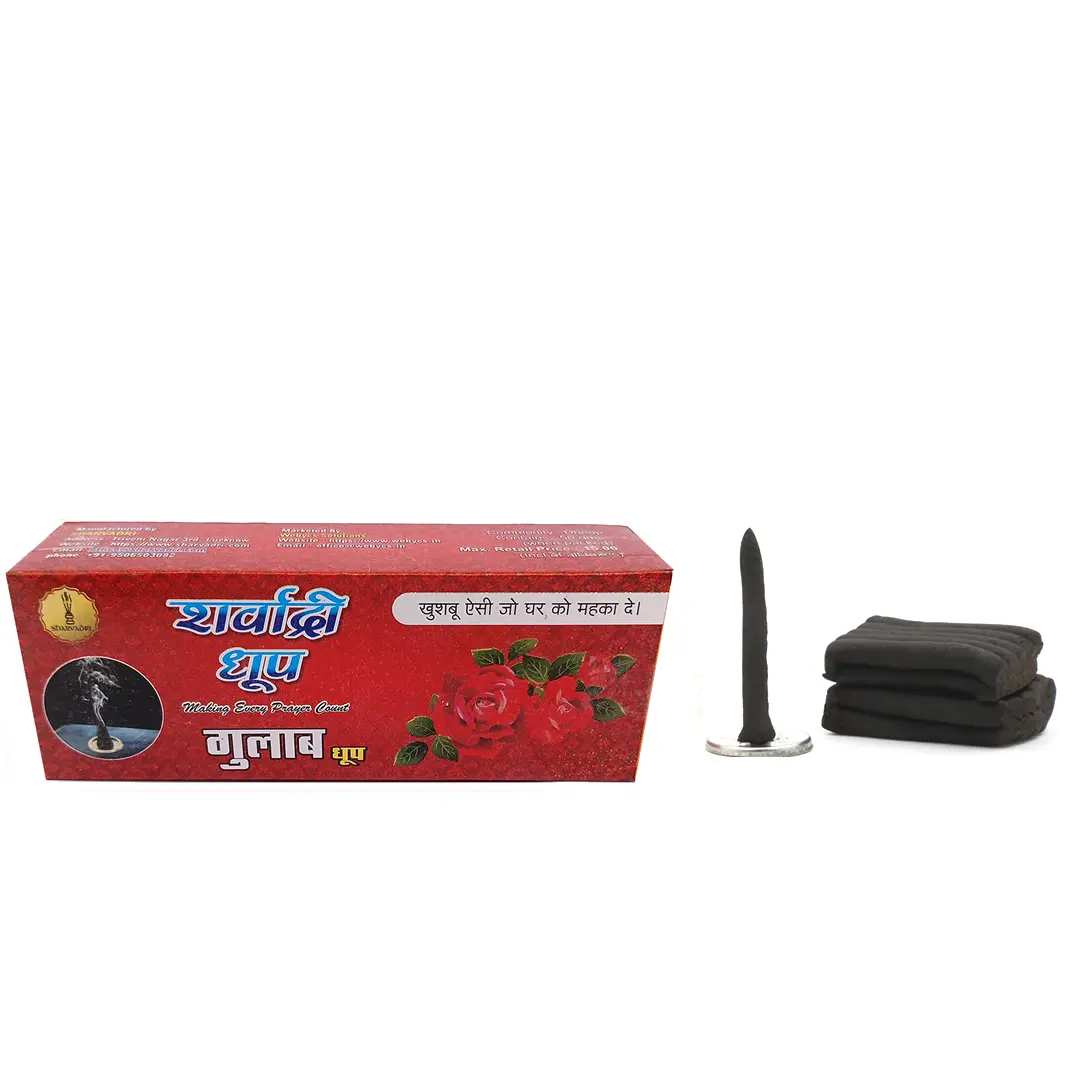 Rose Wet Dhoop Sticks